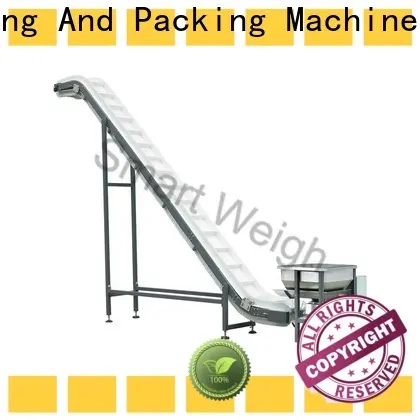 Smart Weigh pack steel elevator conveyor with cheap price for food weighing 1