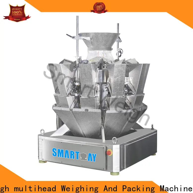Smart Weigh pack line multi head weighing machine widely use for food labeling 1