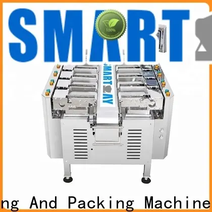 Smart Weigh pack adjustable weigher machine check now for food labeling 1