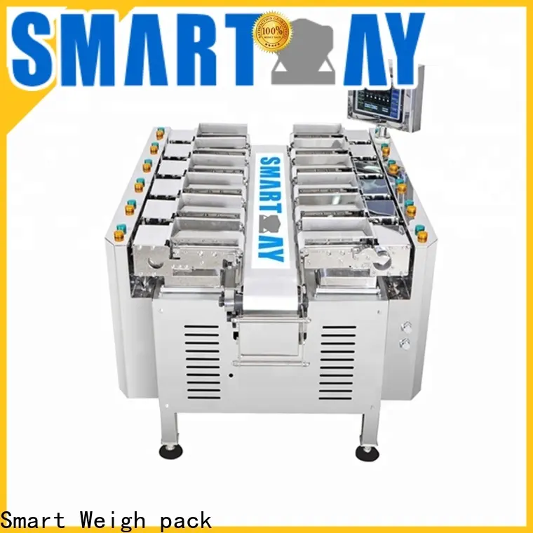 Smart Weigh pack kimchi multihead weigher factory price for food labeling 1