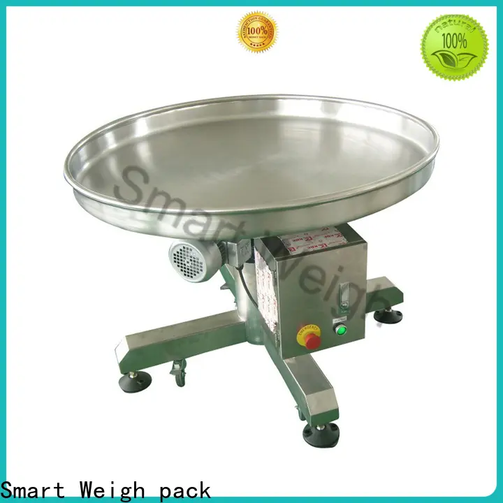 Smart Weigh pack durable incline conveyor free quote for food labeling 1
