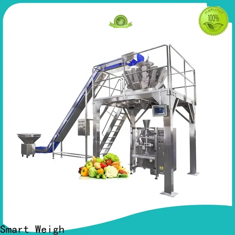 Smart Weigh melon vertical form fill seal packaging machines manufacturers for salad packing 1