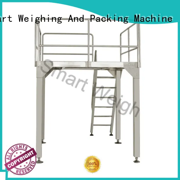 Smart Weigh safety work platform ladders factory price for food labeling 1