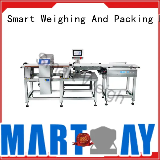 Smart Weigh smart check weigher machine factory price for food labeling 1