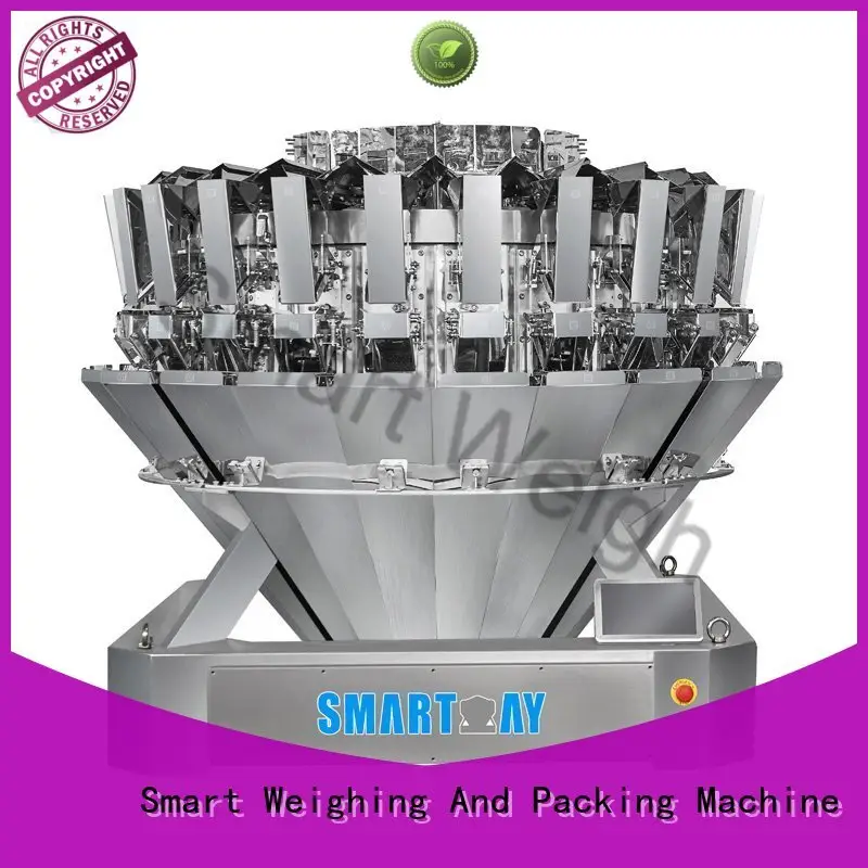 easy-operating multihead checkweigher discharge directly sale for food labeling 1
