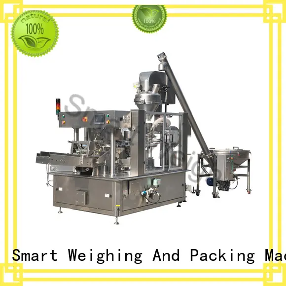 Smart Weigh premade luggage packing system with good price for food labeling 1