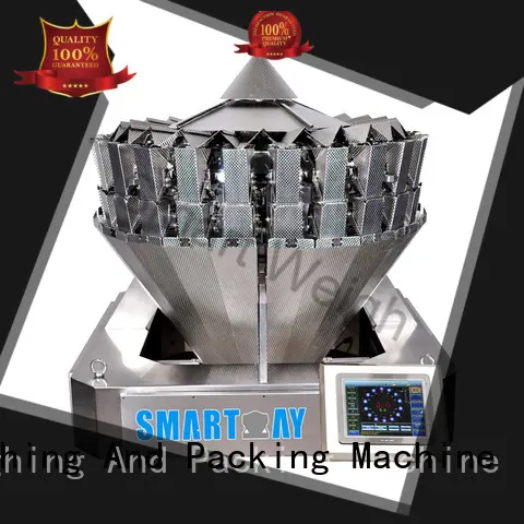Smart Weigh accurate multihead weighing machine from China for food labeling 1
