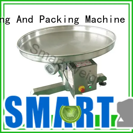 Smart Weigh easy operating aluminum work platform output for food labeling 1