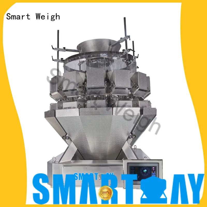 speed multihead checkweigher discharge for food weighing Smart Weigh 1