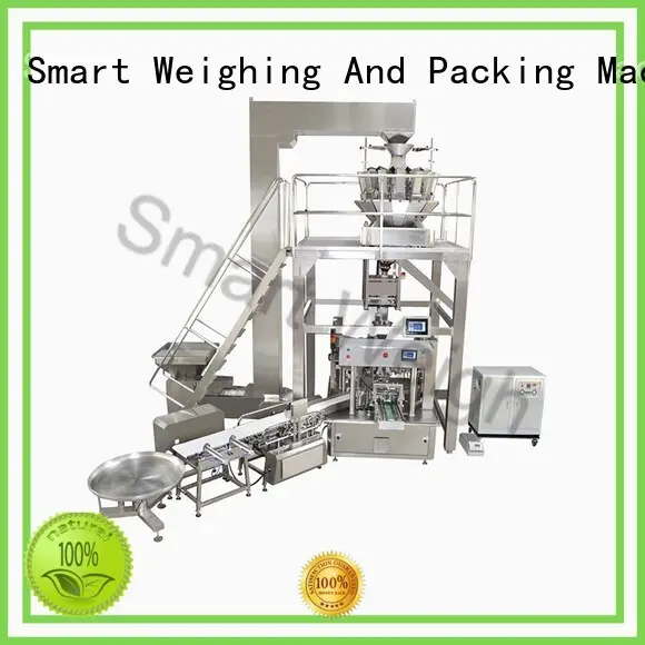 Smart Weigh Brand measure multihead automated packaging systems semiautomatic factory 1