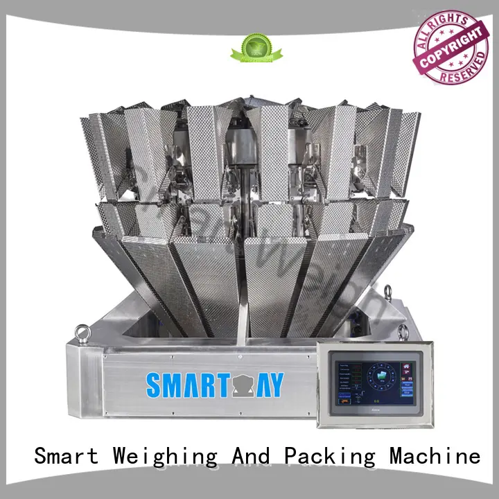 Hot mini multihead weigher packing machine discharge Smart Weigh Brand 1