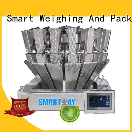 multihead weigher packing machine accurate salad speed Smart Weigh Brand multihead weigher 1