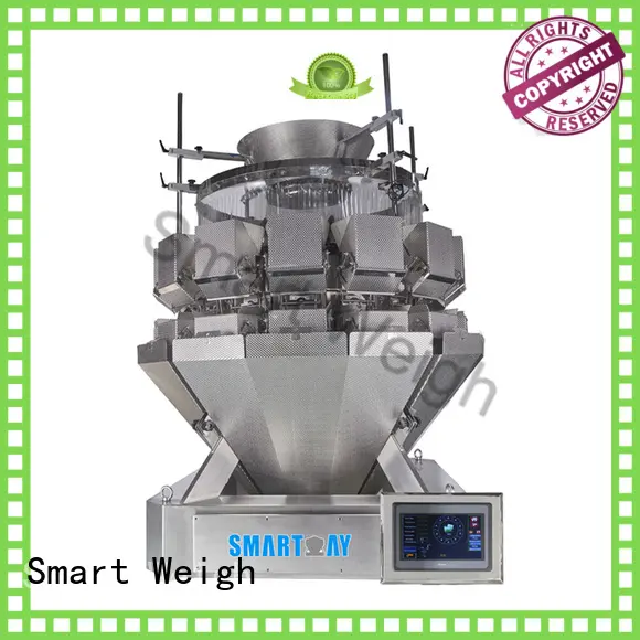 screw salad discharge accurate Smart Weigh Brand multihead weigher supplier 1