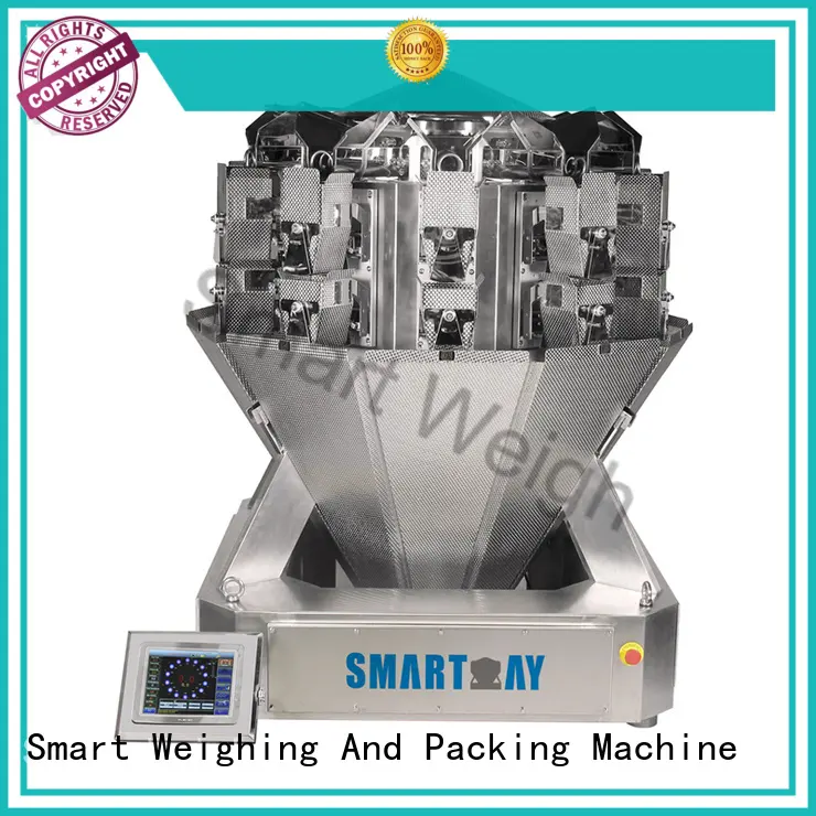 Custom salad discharge multihead weigher Smart Weigh speed 1