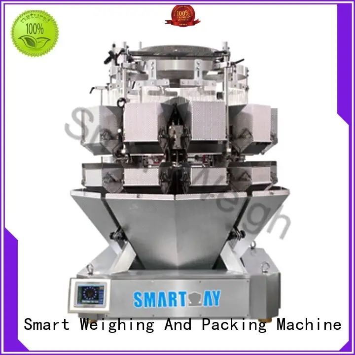 Hot salad multihead weigher packing machine accurate Smart Weigh Brand 1