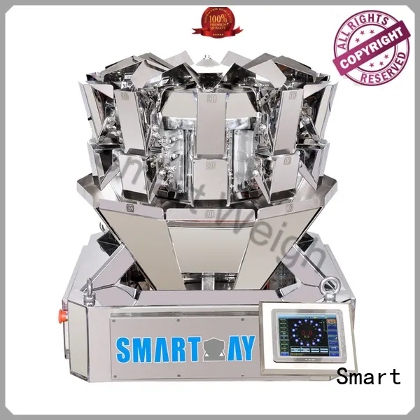 Smart Brand screw mixture multihead weigher packing machine salad 1