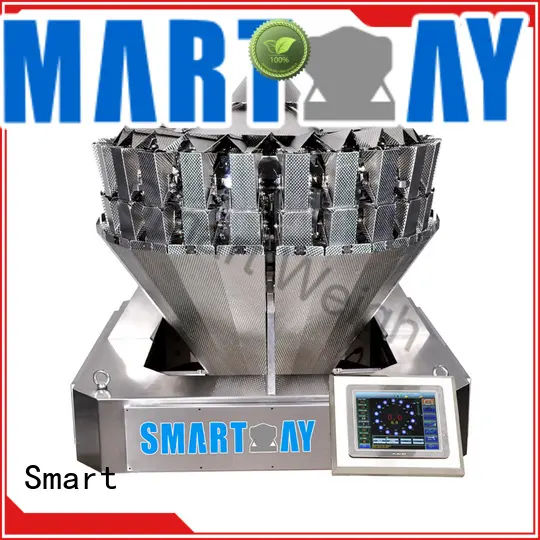 smart accurate multihead weigher packing machine screw salad Smart Brand mini 1