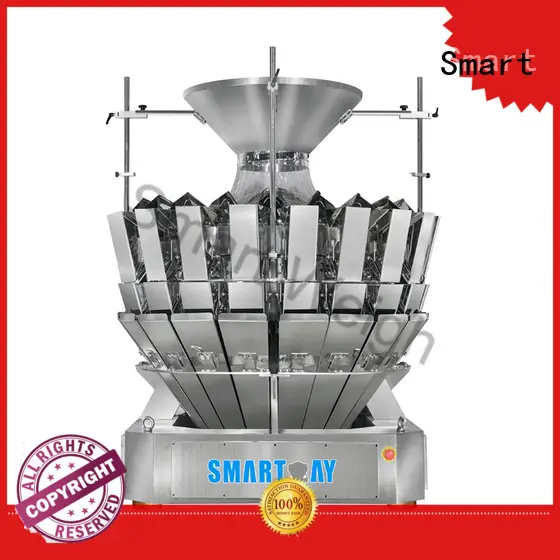 speed salad multihead weigher packing machine mini Smart company 1