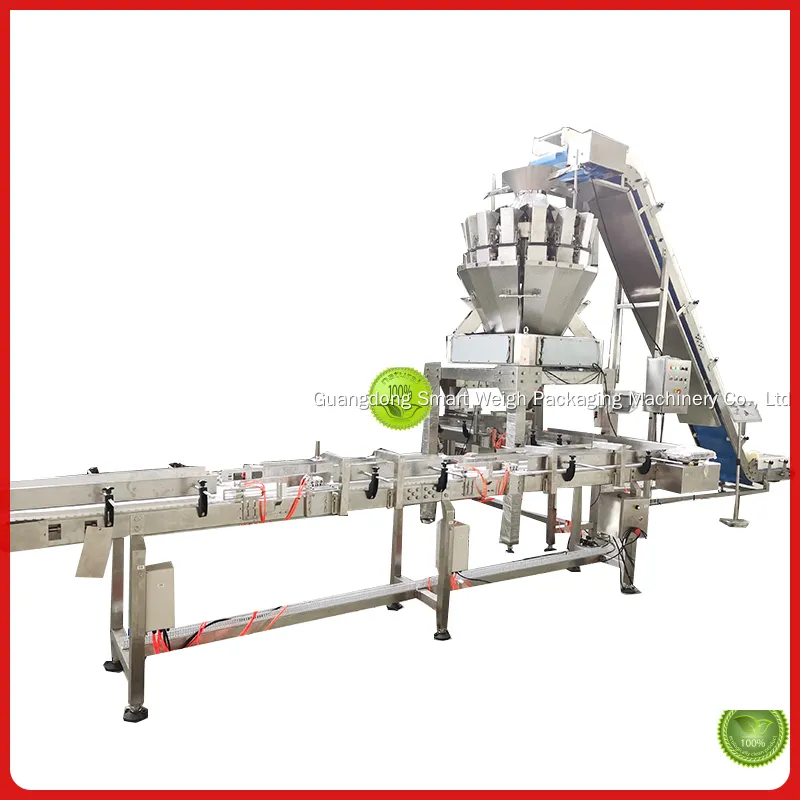 bulk production tray filling machine  | Smart Weigh 1