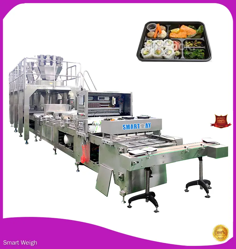 Smart Weigh | Popular tray filling and packing line  1