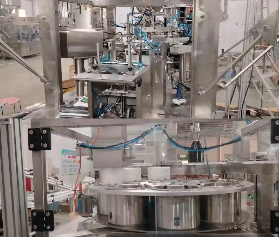 Explosion-proof Roll Isopropyl Alcohol Wipes Packaging Machine 1