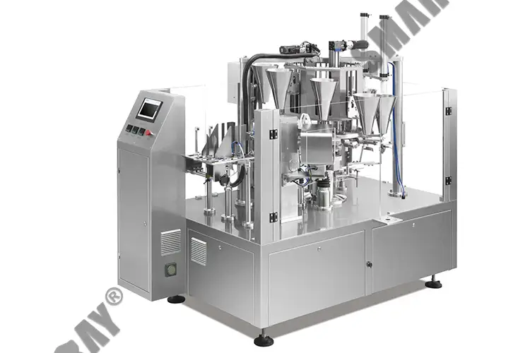 Nautakjötspokafyllingarvél með sjálfvirkri vigtun fjölhöfða vog 1