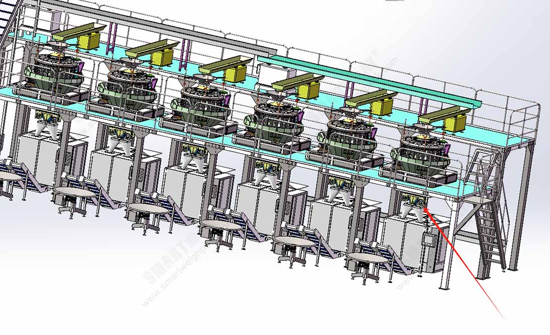 200 таңгак/мүнөт ультра жогорку ылдамдыктагы чиптерди таңгактоочу машина линиясы | Кытай өндүрүүчүсү 3