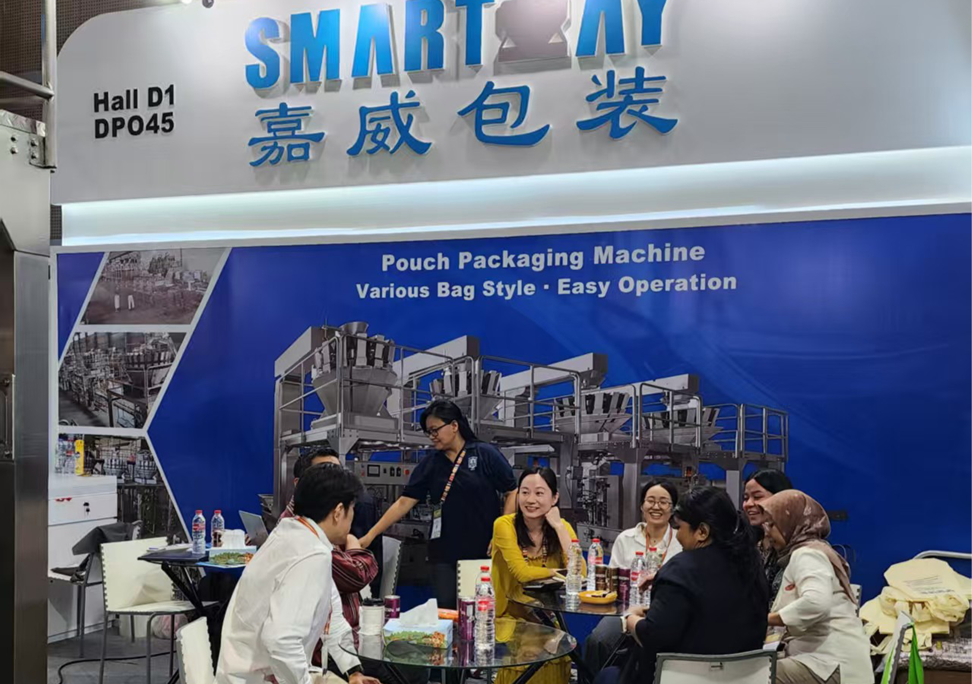 Béntang ALLPACK Indonésia 2025: Lini Kemasan Smart Weigh 180 Bungkus/Min 3