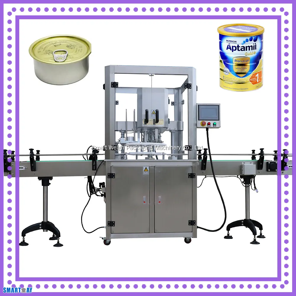Automatic Can Packaging Sealing Machine for Food, Beverage & Pharma Industries 1