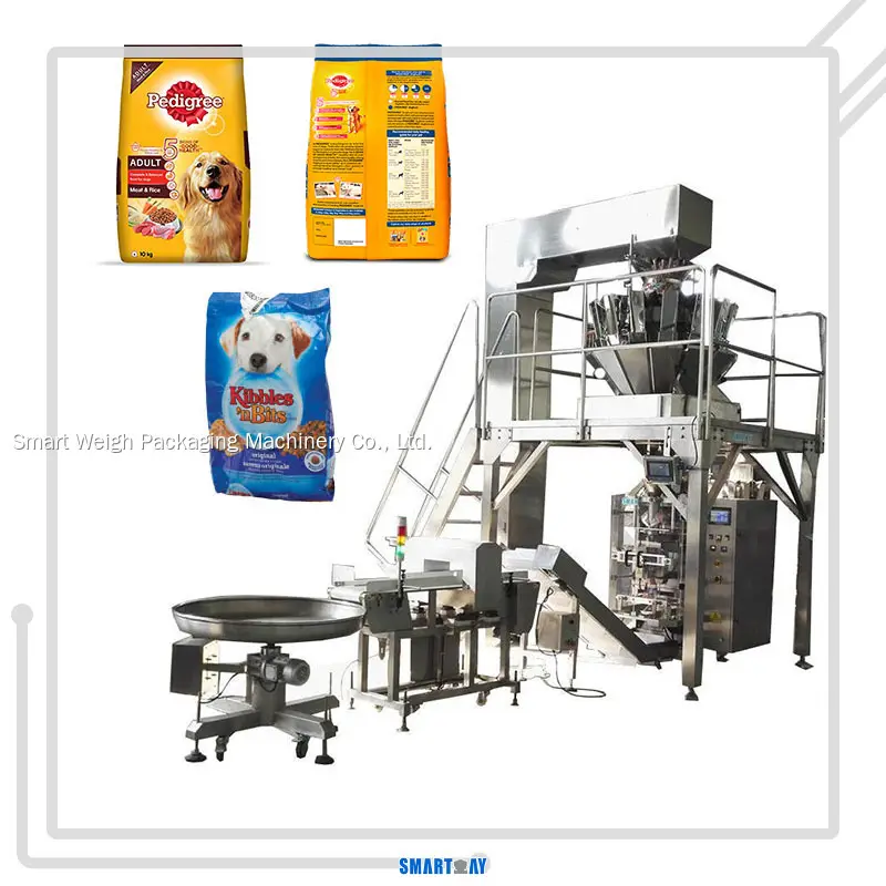 High-Speed Multihead Granules Pouch Packing Machine for Pet Food 1