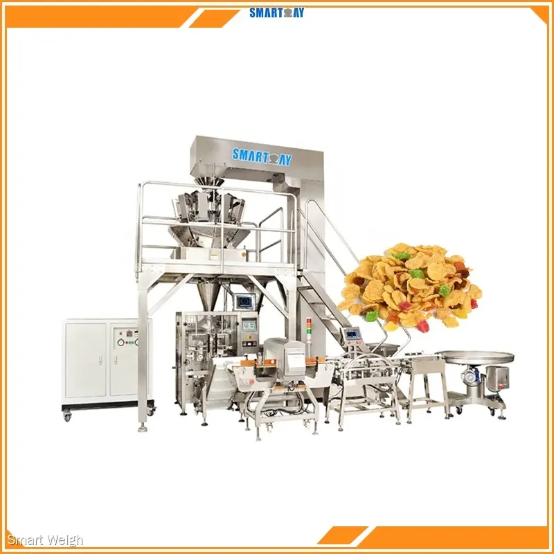 Automatic Cereal Packaging Machine for Oats & Corn Flakes - VFFS System 1