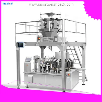 Rotary Rice Cake Vacuum Pouch Packing Machine 1