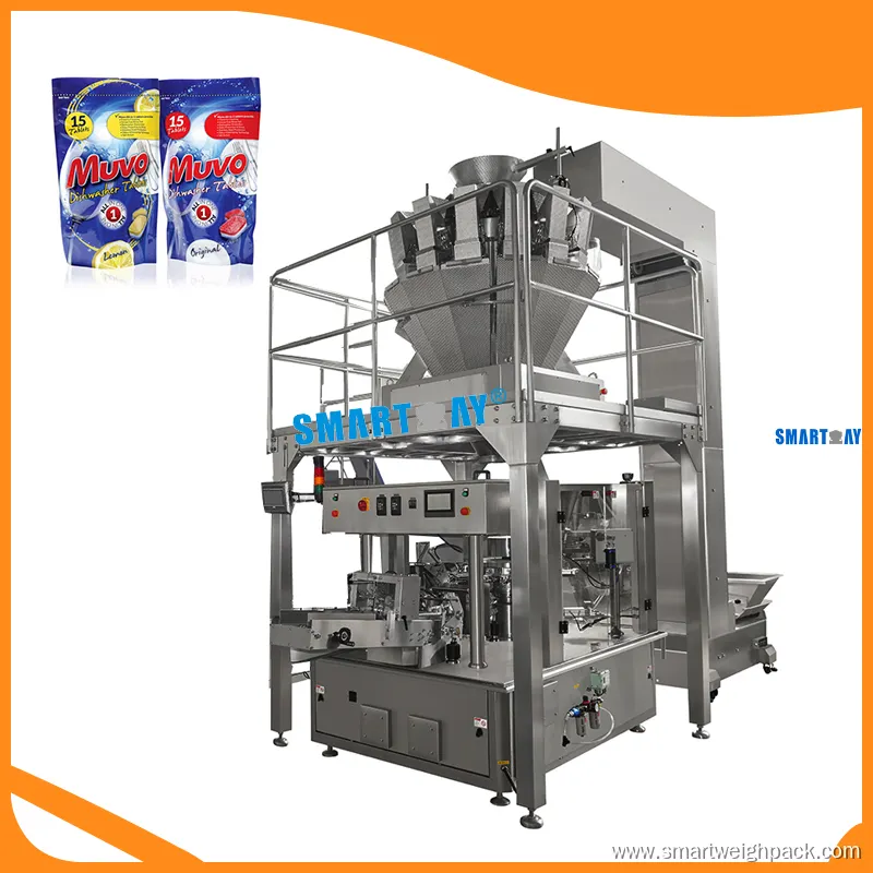 Rotary Pouch Filling Machine for Laundry Pods 1