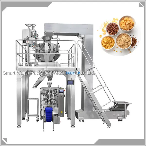 Granule Packing Machine - Advanced Automation for Cereal Packaging 1