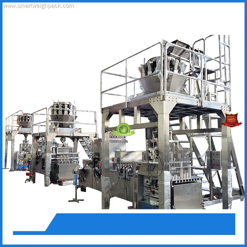 Good Selling food tray wrapping machine  | Smart Weigh 1