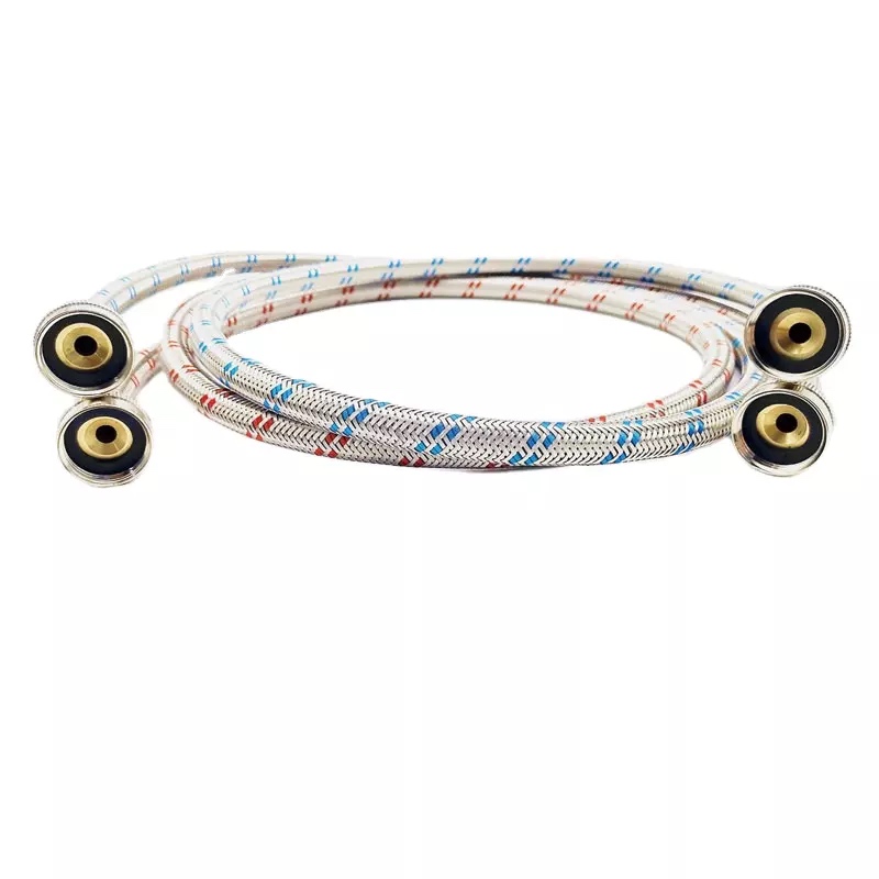 Customized Washing Machine Hoses (12FT) Connect for Easy & Secure Tightening and Universal Fit to All Wash Machines 13