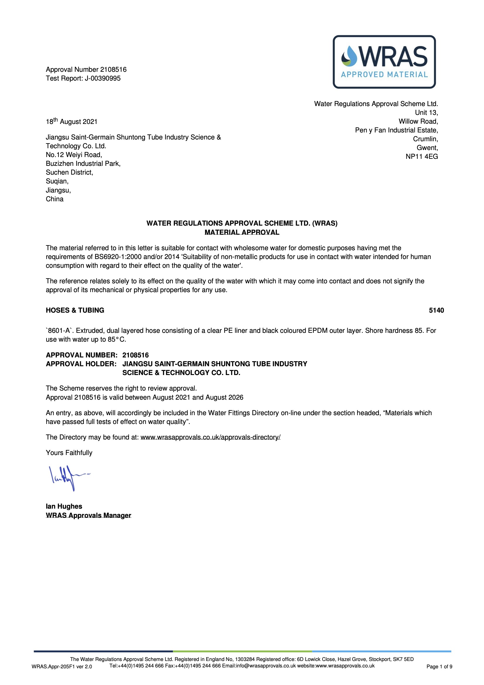 Customized Washing Machine Hoses (12FT) Connect for Easy & Secure Tightening and Universal Fit to All Wash Machines 18