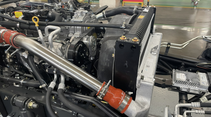 Food Grade Generator Silicone Hose for Hydrogen Fuel Cell Truck | PASSIONHOSE 17