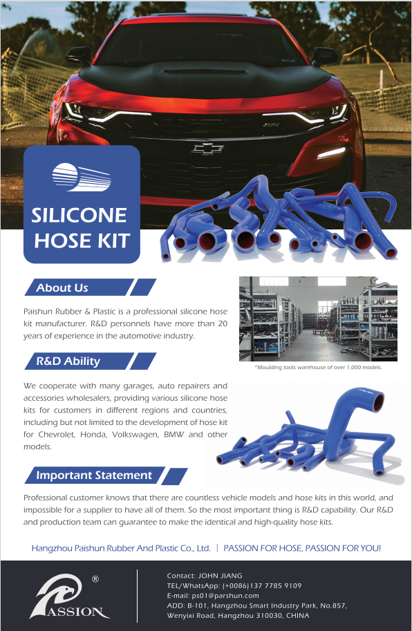 Radiator Hose Kit With Brand New Matte Surface Design | PASSIOHOSE 10