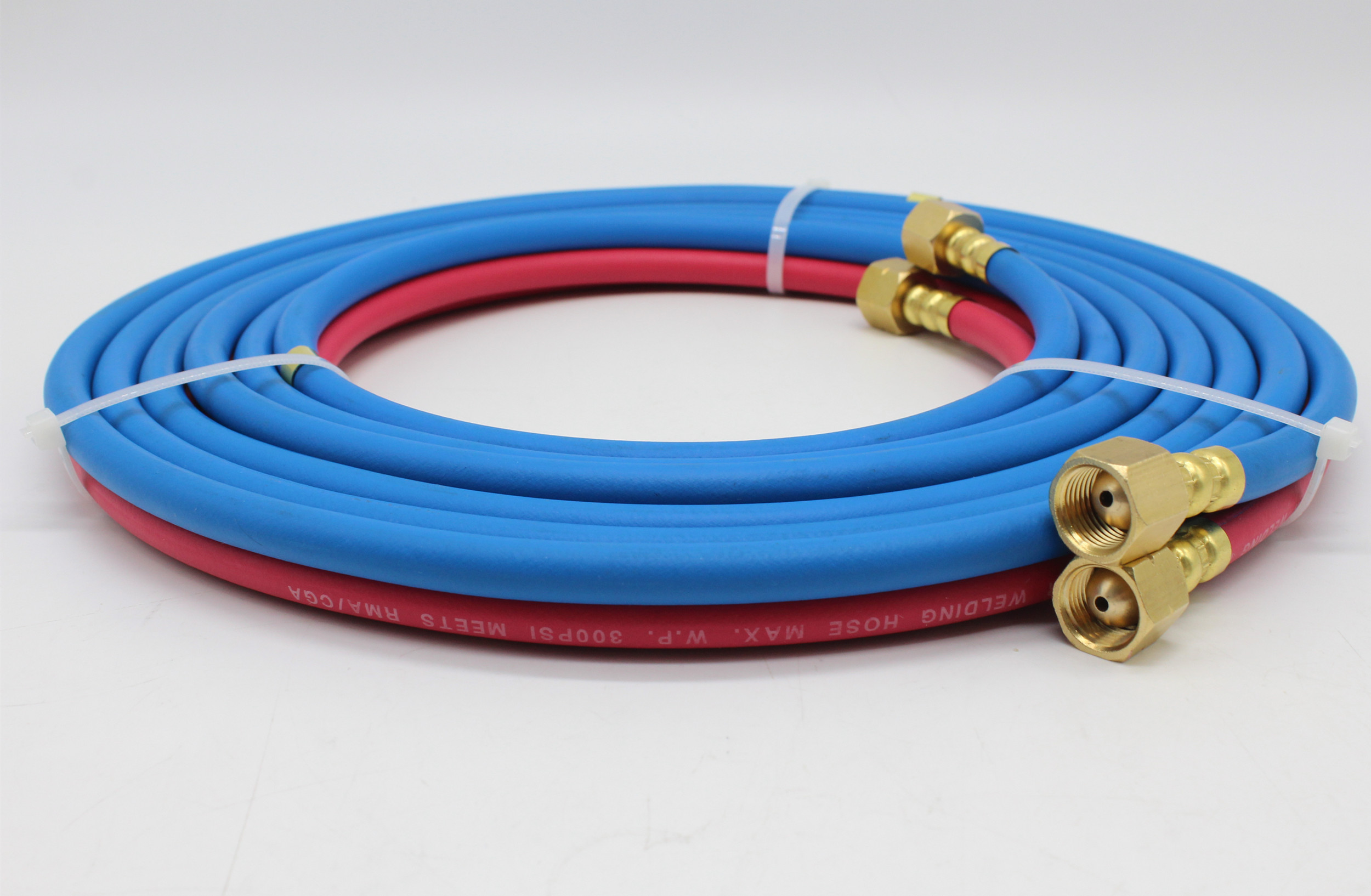 1/4''x 25ft Twin Welding Hose EPDM Excellent Air Tightness |  PASSIONHOSE 5
