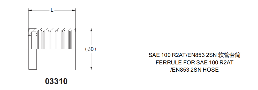 PASSIONHOSE High Pressure Hydraulic Hose Ends Ferrules | PASSIONHOSE 9