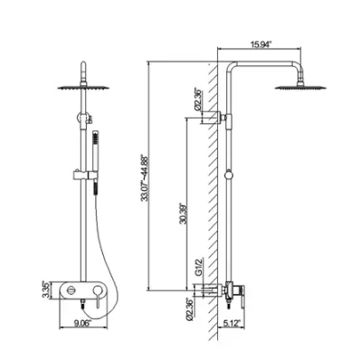 Customized Zirconium Gold Shower Hose 1.5 M Long Double Lock with Double Lock for Bathroom Room manufacturers From China 15
