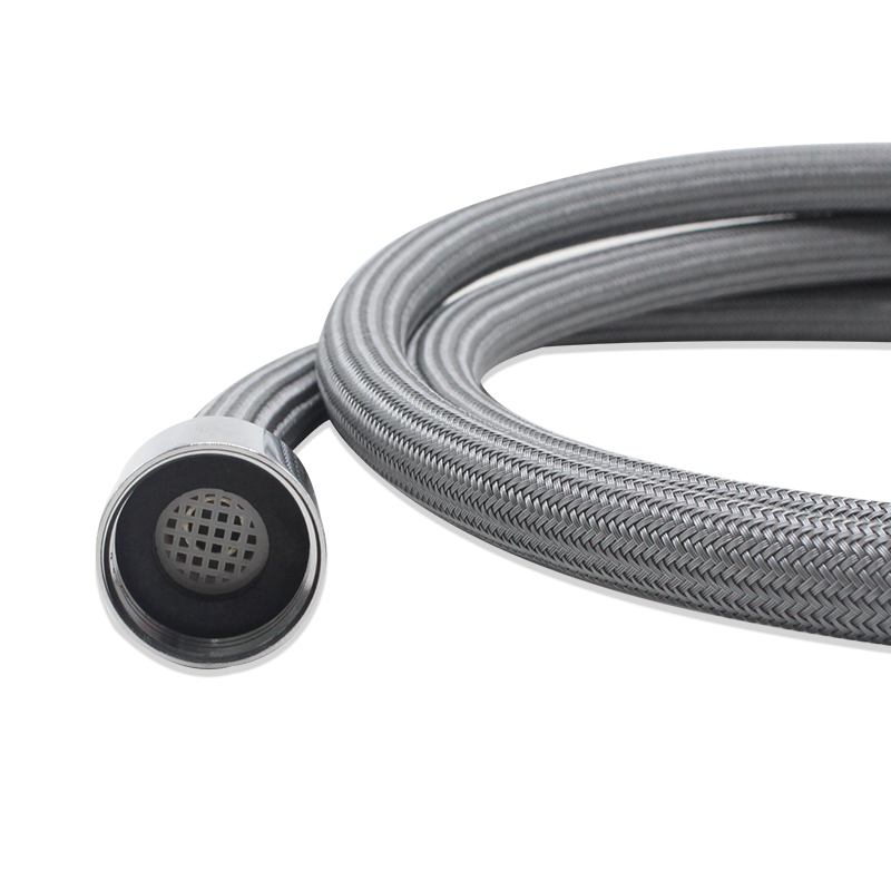 Super Flexible Pullout Hose Nylon Barided NSF WRAS Certificated with F 1/2 x M 10 for Kitchen Faucet 7