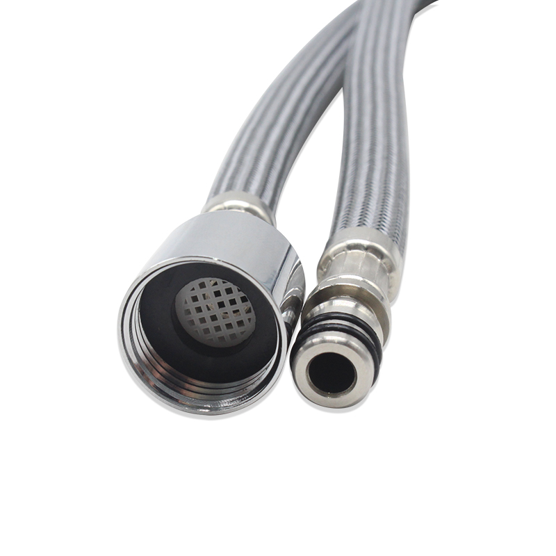 Super Flexible Pullout Hose Nylon Barided NSF WRAS Certificated with F 1/2 x M 10 for Kitchen Faucet 13