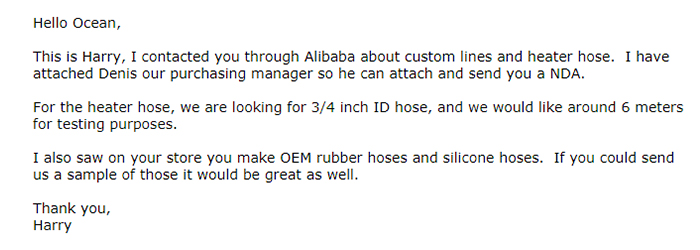 Customized EPDM Rubber Hose 1