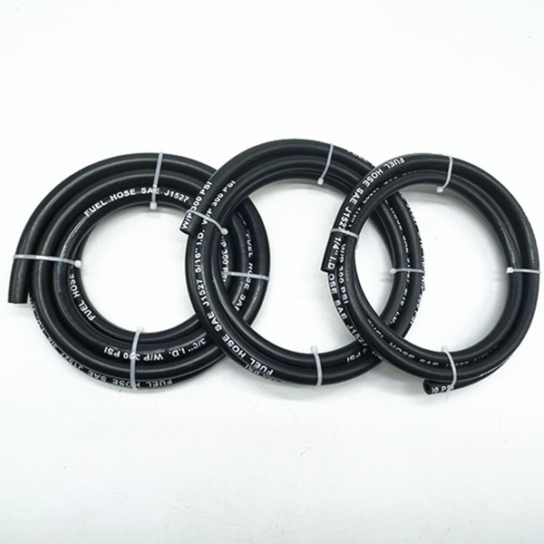 300 psi Flexible Black Middle Pressure Rubber Fuel Gasoline Hose | PASSIONHOSE 14