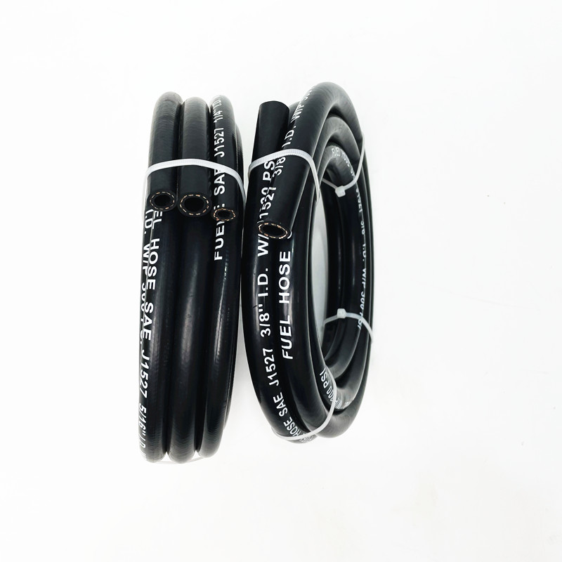 300 psi Flexible Black Middle Pressure Rubber Fuel Gasoline Hose | PASSIONHOSE 15