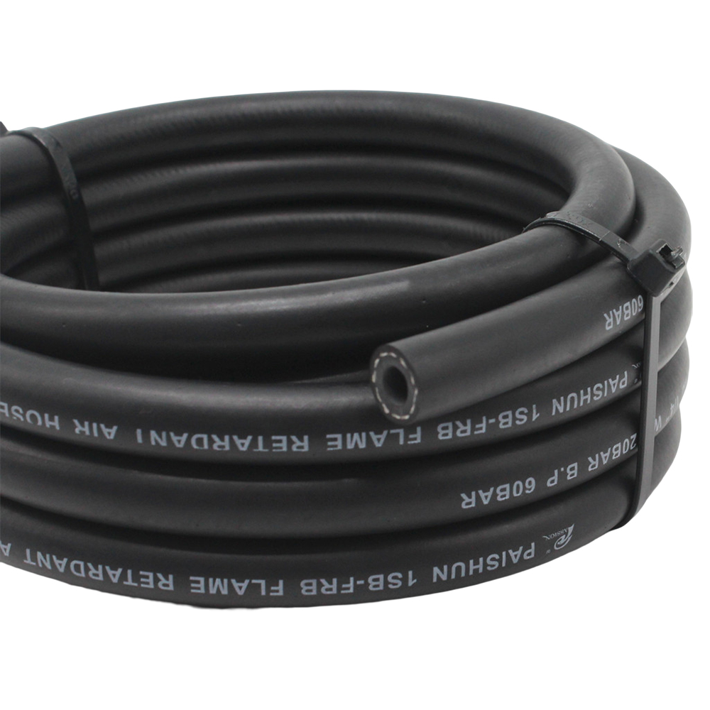 High Medium Pressure Flame Resistant Rubber Breathing Air Hose | PASSIONHOSE 8