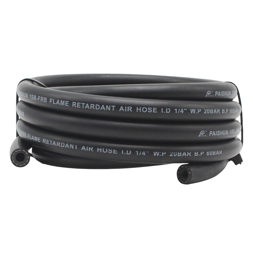 High Medium Pressure Flame Resistant Rubber Breathing Air Hose | PASSIONHOSE 7