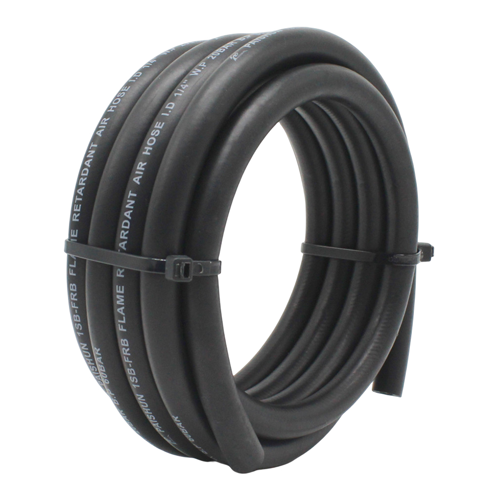 High Medium Pressure Flame Resistant Rubber Breathing Air Hose | PASSIONHOSE 10